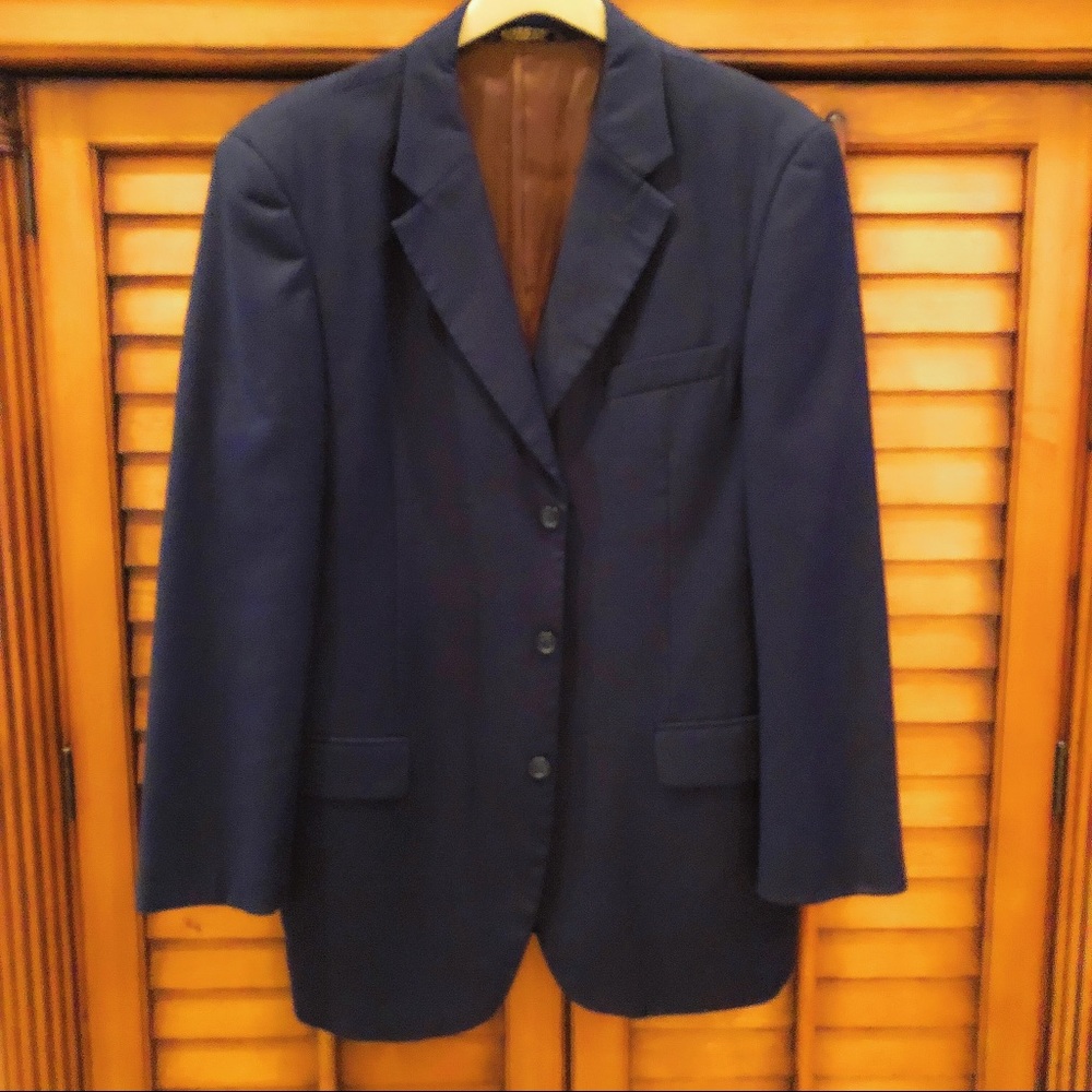 Caravelli Superior 150s Black 3 Button Blaze